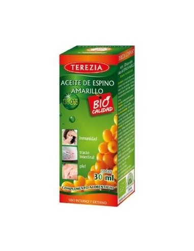 Aceite De Espino Amarillo Gotas 30 Mililitros Terezia