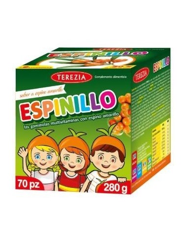 Espinillo Multivitaminas 70Gominolas Terezia