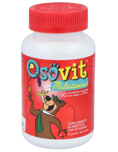 Osovit Multivitaminas 90Ositos Masticables de Universo Natural