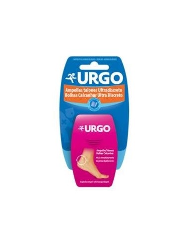 Urgo Ampollas Talones Ultra Discreto 5Apositos Gel de Urgo