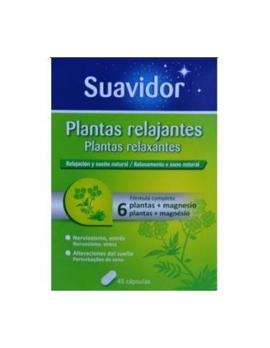 Suavidor Plantas Relajantes 45 Cápsulas  Urgo