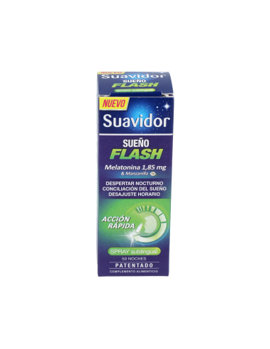 Suavidor Melatonina Spray Flash 20 Mililitros Urgo