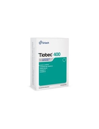 Tiobec 400 40 Comprimidos de Uriach Medical