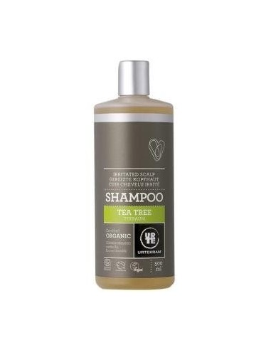 Champu Arbol Del Te Antibacterial 500 Mililitros Eco Vegan Urtekram