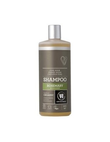 Champu Romero Cabello Fino 500 Mililitros Eco Vegan Urtekram