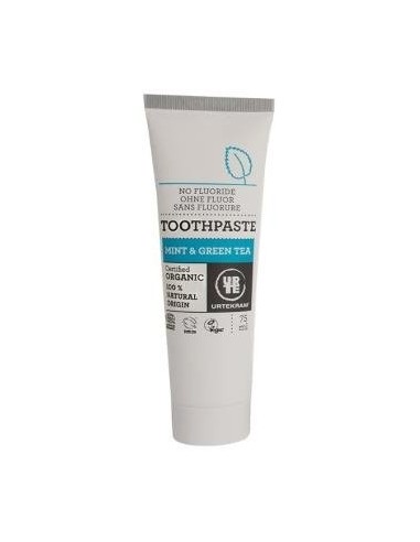 Dentifrico Menta-Te Verde 75 Mililitros Eco Vegan Urtekram