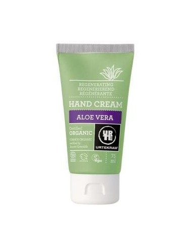 Crema De Manos Aloe Vera 75 Mililitros Eco Vegan Urtekram