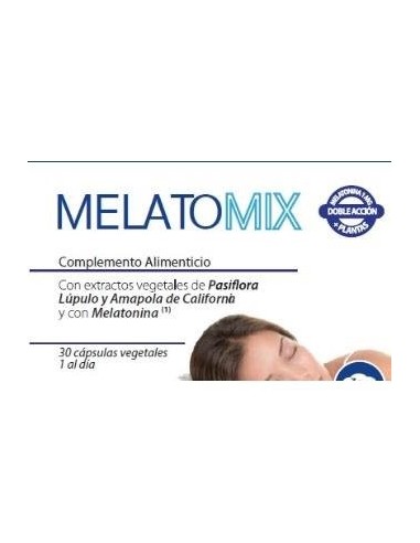 Melatomix 30 Cápsulas  Vaminter