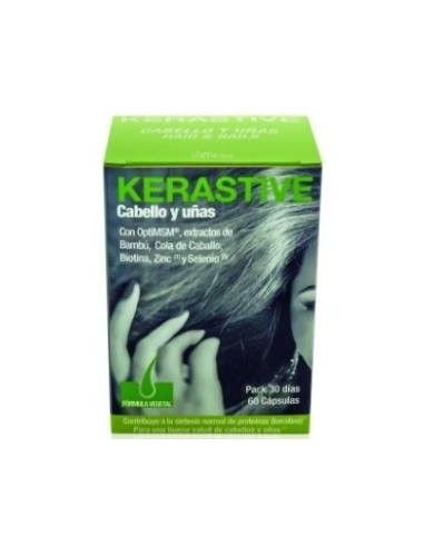 Kerastive Cabello Uñas Formula Vegetal 60 Cápsulas  Vaminter