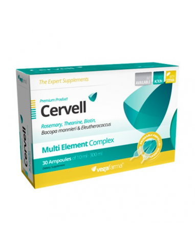 Cervell 30 Ampollas Vegafarma