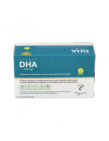 Dha Omega 3 Caps Veg Blíster, 60 Softgel Veg Veggunn