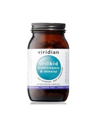 Virikid Multivit Y Minerales 90 Cápsulas Veg. Viridian