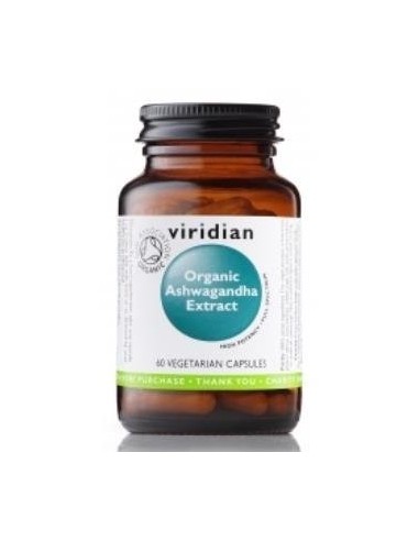 Ashwagandha Extracto 60 Cápsulas Veg. Bio Viridian