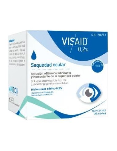 Visaid 0,2% Sequedad Ocular 30Monodosis Visaid