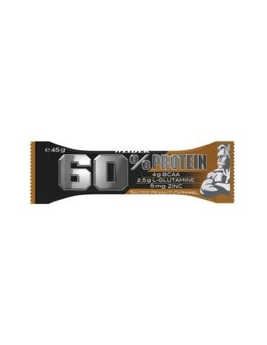 60% Protein Barrita Salted Penaut-Caramel 45 G De Weider