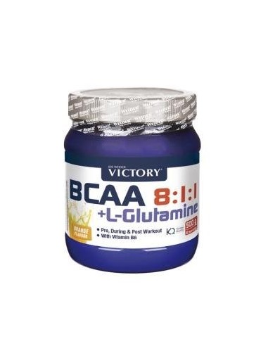 Weider Bcaa 8:1:1 +L-Glutamina Naranja 500Gr de Weider