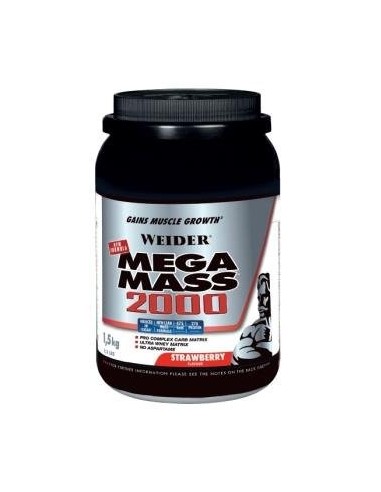 Weider Mega Mass 2000 Fresa 1,5Kg. de Weider