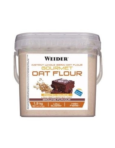 Weider Harina De Avena Brownie 1,9Kg. de Weider