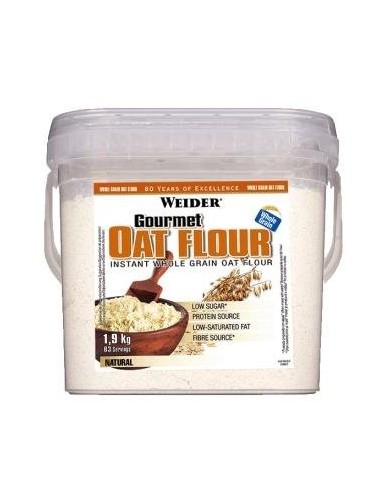 Weider Harina De Avena Natural 1,9Kg. de Weider