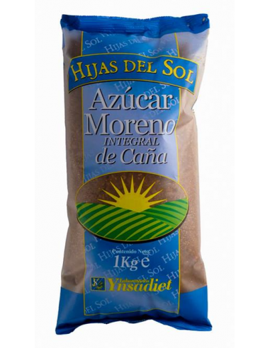 Azucar Moreno De Caña Bolsa 1Kg. Hijas Del Sol de Ynsadiet