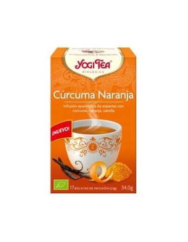 Yogi Tea Curcuma Naranja 17Infusiones de Yogi Tea