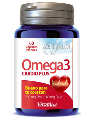 Zentrum Omega 3 Cardio Plus 60Cap. de Zentrum