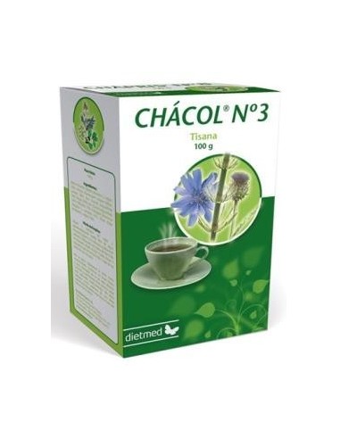 Pack 4X3 Tisana Nº3 Chacol 100Gr. de Dietmed.