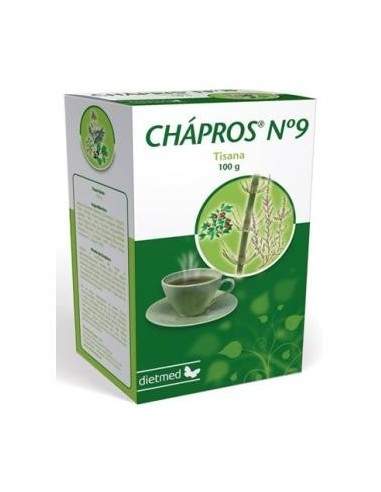 Pack 4X3 Tisana Nº9 Chapros 100Gr. de Dietmed.