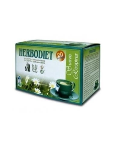 Pack 3X2 Herbodiet Inf. Suave Respirar 20Filtros de Novadiet