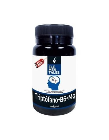 Pack 3X2 Triptofano+B6+Mg 30Cap. Elementales de Novadiet.