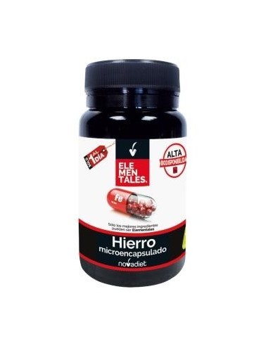 Pack 3X2 Hierro 60Cap. Elementales de Novadiet.