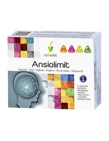 Pack 3X2 Ansiolimit 60Cap. de Novadiet.