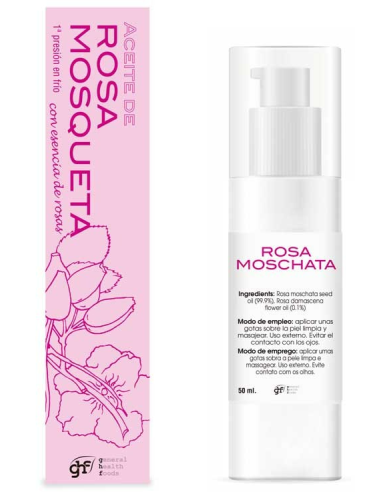 Aceite de rosa mosqueta con esencia de rosas 50ml GHF