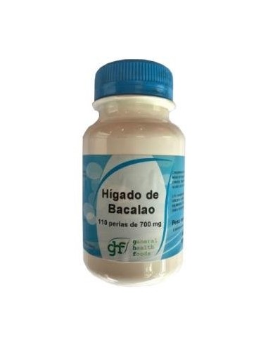 Higado de bacalao 685mg 110 perlas GHF