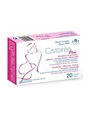 Cistoren Plus 20 Cápsulas de Bioserum