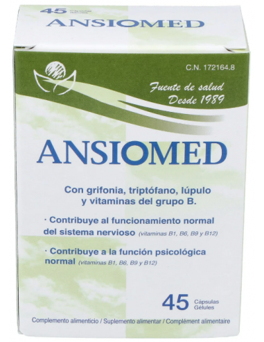 Ansiomed 45 Cápsulas de Bioserum