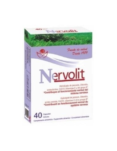 Nervolit 40 Cápsulas de Bioserum