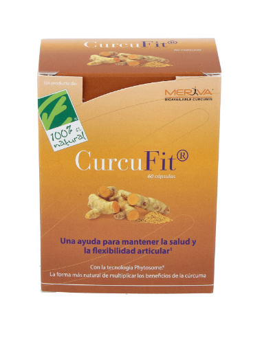 CurcuFit® 60. Caja con 60 cápsulas (en blíster)