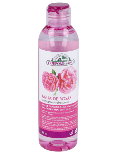 Tónico Agua de Rosas 200 ml de Corpore Sano