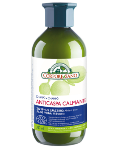 Champu Anticaspa Calmante Ecocert 300 ml de Corpore Sano