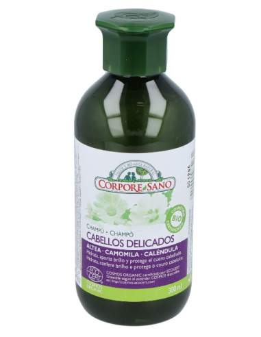 Champu Cabellos Delicados Altea, Camomila y Caléndula Cosmos Organic 300 ml de Corpore Sano