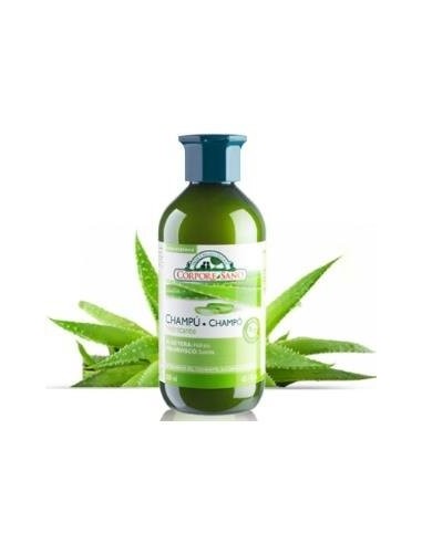 Champu Hidratante Aloe vera, Malvavisco 300 ml de Corpore Sano