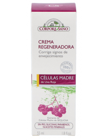 Crema Regeneradora Células Madre Vegetales de Viña Roja 50 ml de Corpore Sano