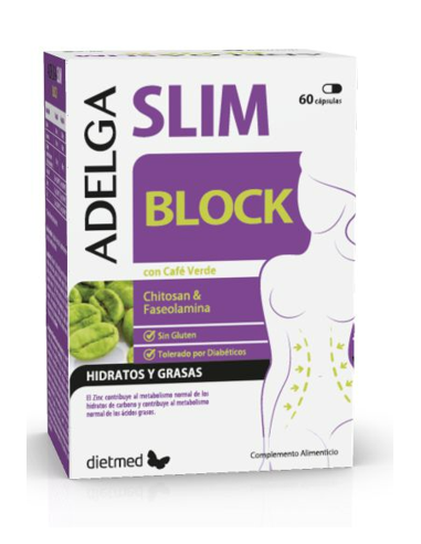 Adelgaslim Block 60 Capsulas De Dietmed