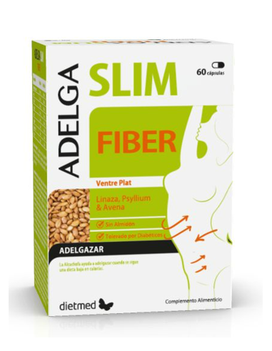 Adelgaslim Fiber   60 Capsulas De Dietmed