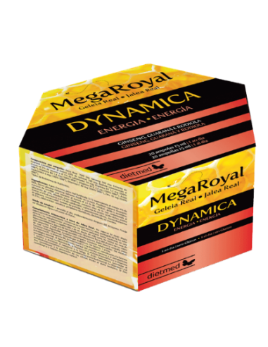 Megaroyal Dynamica  20 X 15 Ml Ampollas De Dietmed