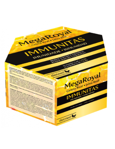 Megaroyal Immunitas  20 X 15 Ml Ampollas De Dietmed