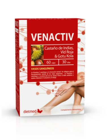 Venactiv 60 Capsulas De Dietmed