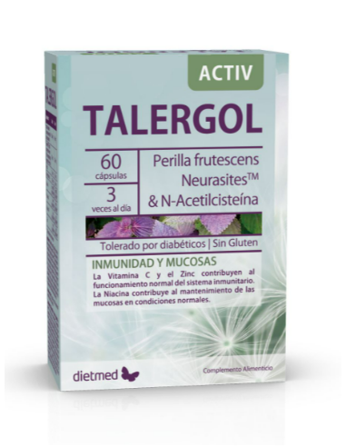 Talergol Activ  60 Capsulas De Dietmed