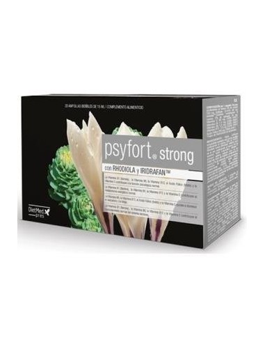 Psyfort Strong 20 X 15Ml Ampollas De Dietmed